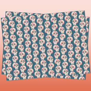 Sugar Skull Day of the Dead Dark Tissue Paper