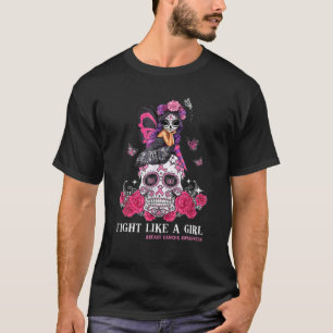 Sugar Skull Day Of The Dead Dia De Los Muertos Bre T-Shirt