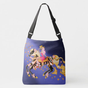 Sugar Skull Day of the Dead Horse Crossbody Bag