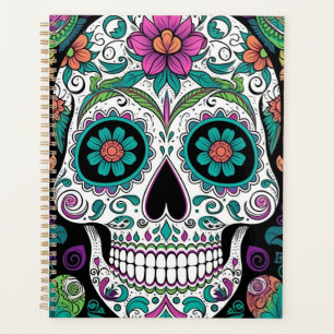 Sugar Skull Day Of The Dead Planner