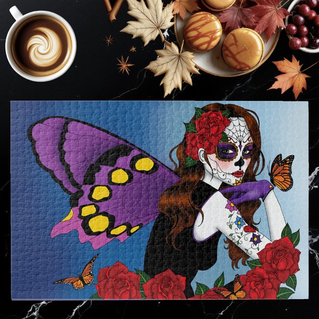 Sugar Skull Fairy Jigsaw Puzzle (Creator Uploaded)