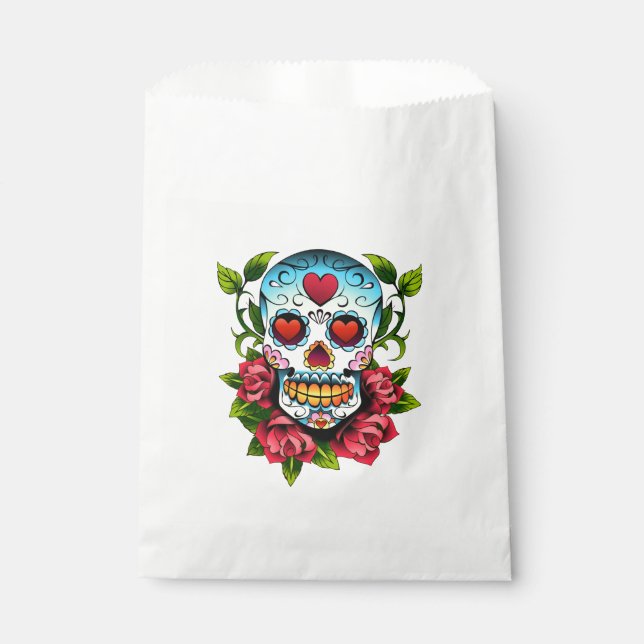 Sugar Skull Favour Bag (Front)
