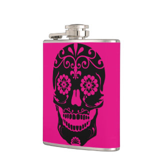 Sugar Skull Flask