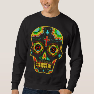 Sugar skull full colour sweatshirt