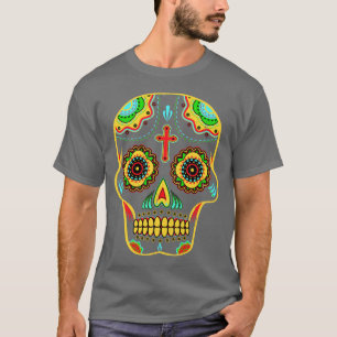 Sugar skull full colour T-Shirt