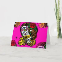 sugar skull girl