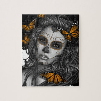 Sugar Skull Girl Jigsaw Puzzle