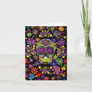 Sugar Skull greeting card