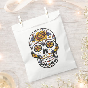 Sugar Skull Halloween Party Favour Bag