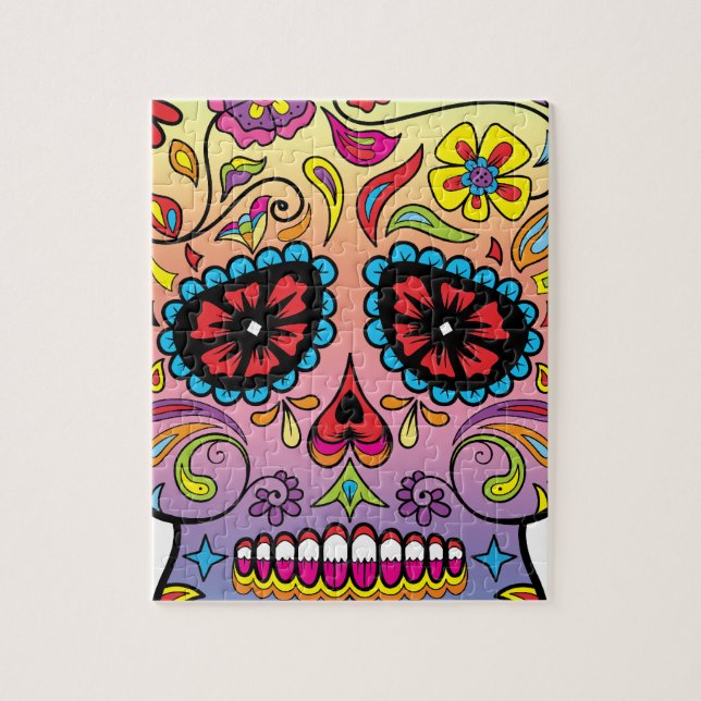 Sugar Skull Jigsaw Puzzle (Vertical)