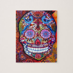 Sugar Skull Jigsaw Puzzle