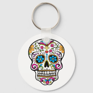 Sugar Skull Keychain