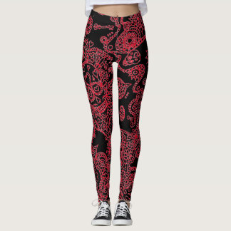 Sugar Skull Leggings