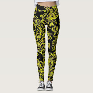 Sugar Skull Leggings