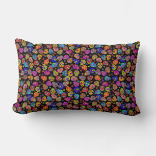 Sugar Skull Lumbar Pillow