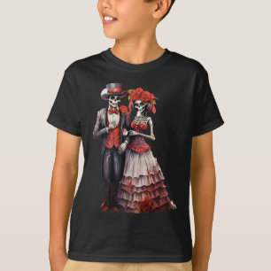Sugar Skull Mexican Catrina Cinco De Mayo Dia De L T-Shirt