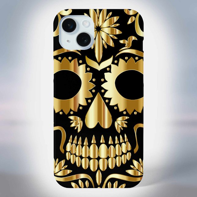Sugar Skull Mexican Day of the Dead Cultural Art Case-Mate iPhone Case (Creator Uploaded)