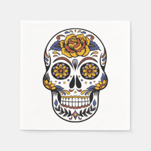 Sugar Skull Napkin