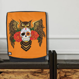 Sugar Skull Owl Backpack