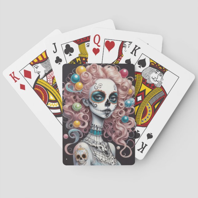 Sugar Skull Poker Cards  (Back)