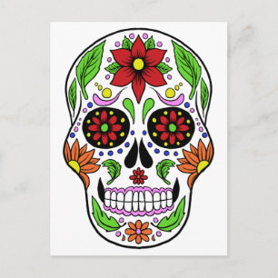 Sugar Skull postcard