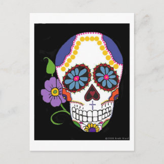 Sugar Skull Postcard