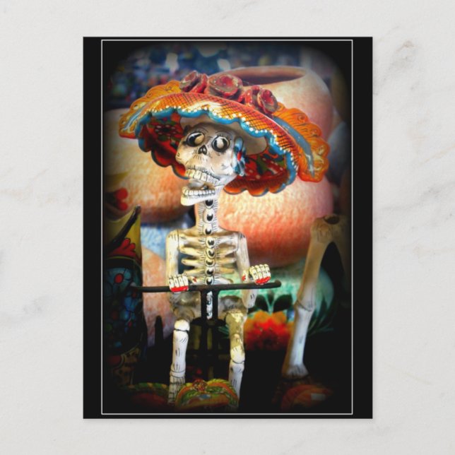 Sugar Skull Postcard (Front)