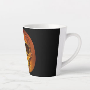 Sugar Skull Pumpkin Mug