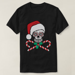 Sugar Skull Santa T-Shirt