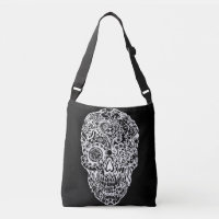 Sugar skull - Skulls Black White No4