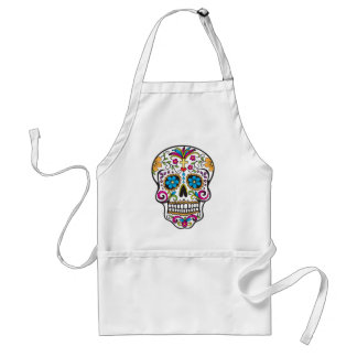 Sugar Skull Standard Apron