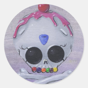sugar skull stickers