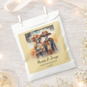 Sugar Skull Sweethearts, custom Favour Bag