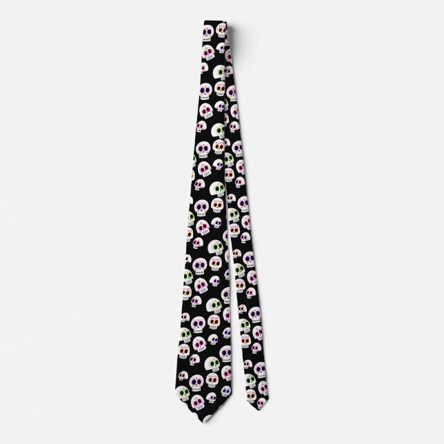 Sugar Skull Tie (Front)