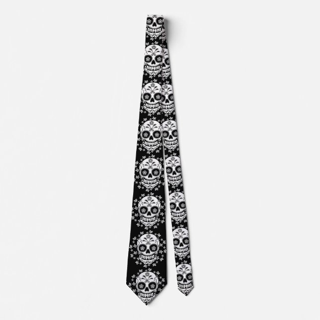 Sugar Skull Tie (Front)