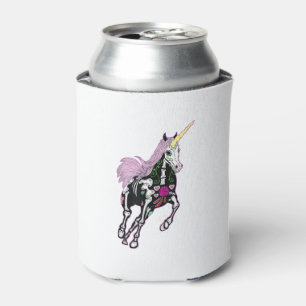Sugar Skull Unicorn Day Of The Death T-Shirt Can Cooler