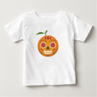 Sugar Skull White Toddler T-Shirt