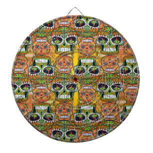 Sugar Skulls Dartboard