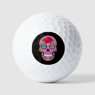 Sugar Skulls Golf Balls