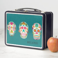 Sugar Skulls Illustration Personalized