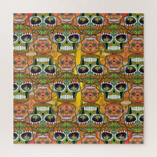 Sugar Skulls Jigsaw Puzzle (Vertical)