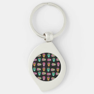 Sugar Skulls Keychain