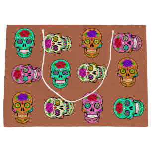 Sugar Skulls  Large Gift Bag