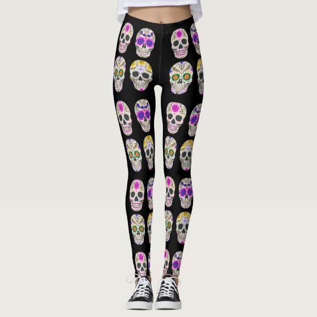 Sugar Skulls Legging (Front)