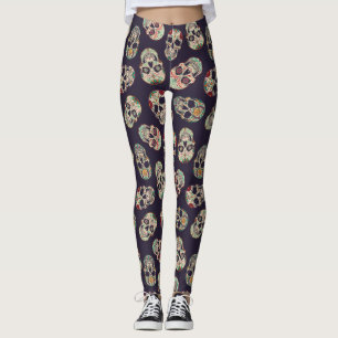 Sugar Skulls Leggings