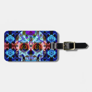 Sugar Skulls Luggage Tag