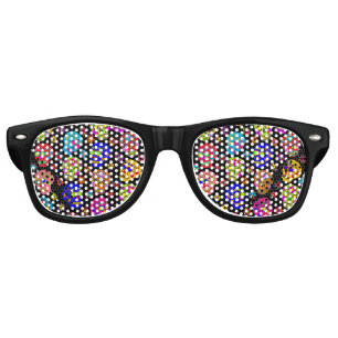Sugar Skulls Retro Sunglasses