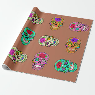 Sugar Skulls Wrapping Paper