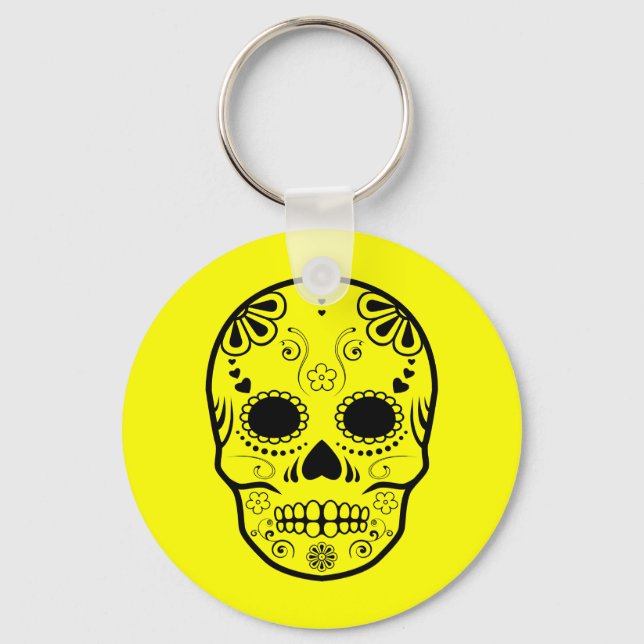 sugar skullz : 1 keychain (Front)