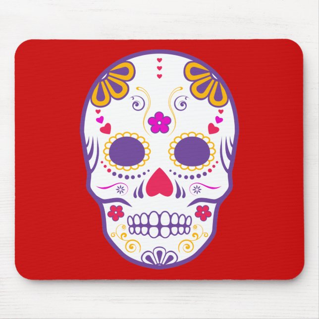 sugar skullz : 1 mouse pad (Front)
